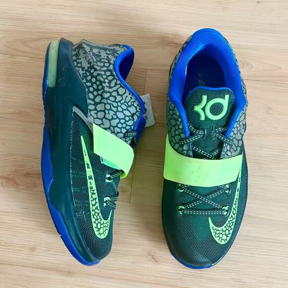 Nike KD 7 'Electric Eel' GS Size 6Y- 669942-030 - Picture 4 of 10